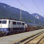 111 048-5 in Oberammergau am 31.08.1985
