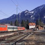 141 366 und 141 364 in Oberammergau am 16.02.2001