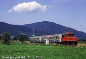 E69 03 bei Oberammergau am 17.08.1991