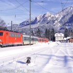 141 126 und 141 366 in Oberammergau am 27.02.2001