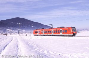 426 028 bei Oberammergau am 22.12.2007