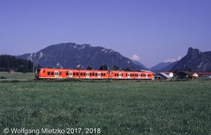 426 034 und 426 031 bei Unterammergau am 03.07.2010