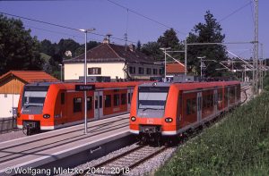 426 529 und 426 525 in Bad Kohlgrub am 17.06.2012