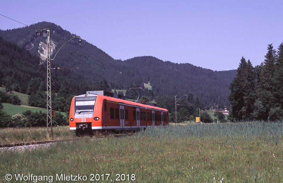 426 029 bei Oberammergau am 30.06.2012
