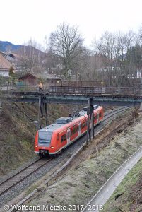 426 031 bei Bad Kohlgrub am 09.12.2007