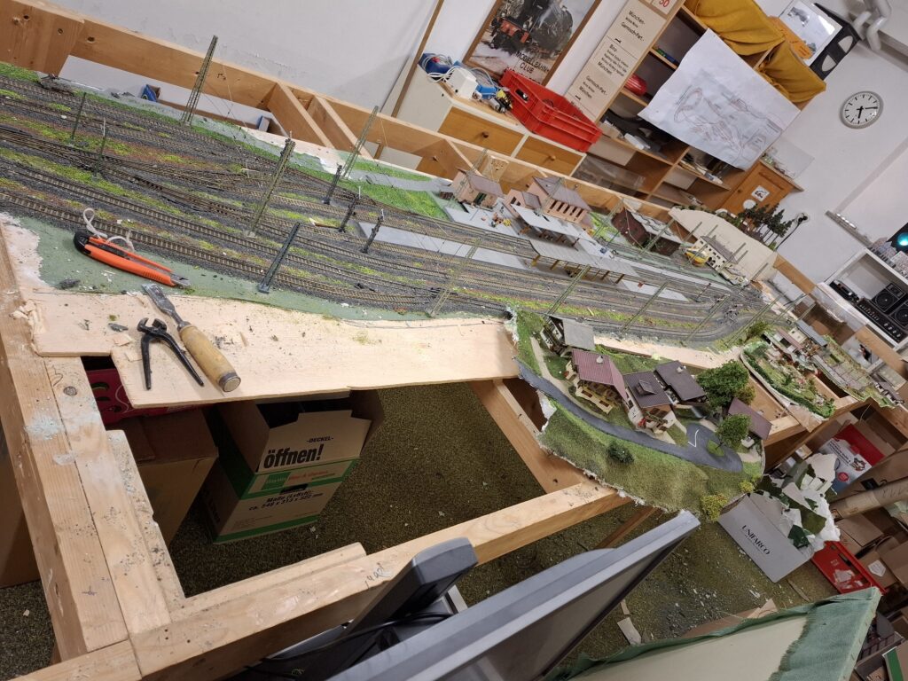 Abbau der Anlage geht weiter