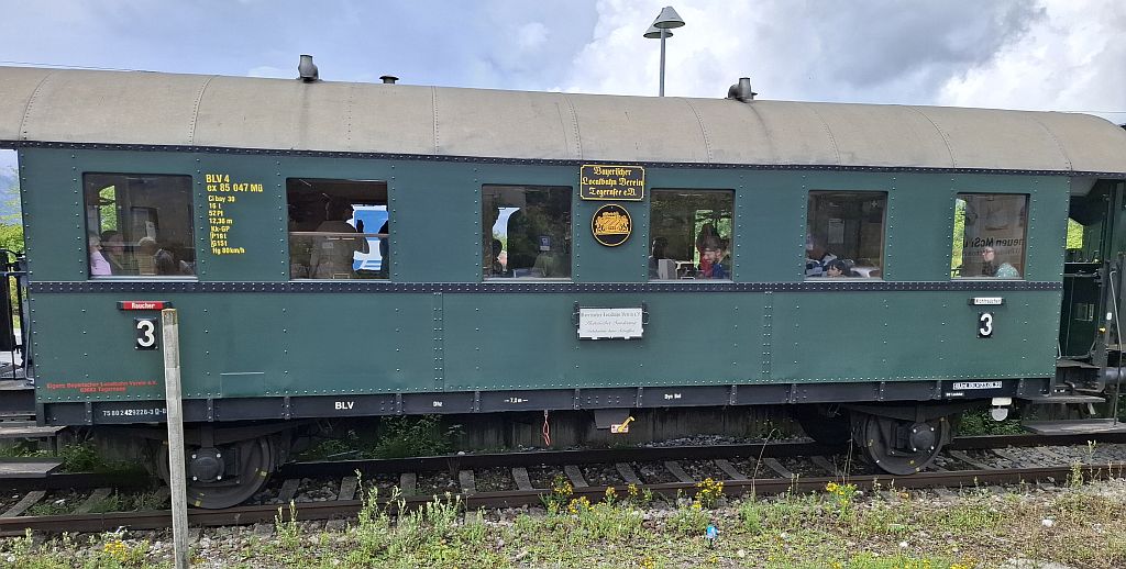 Waggon der E6905 in Murnau